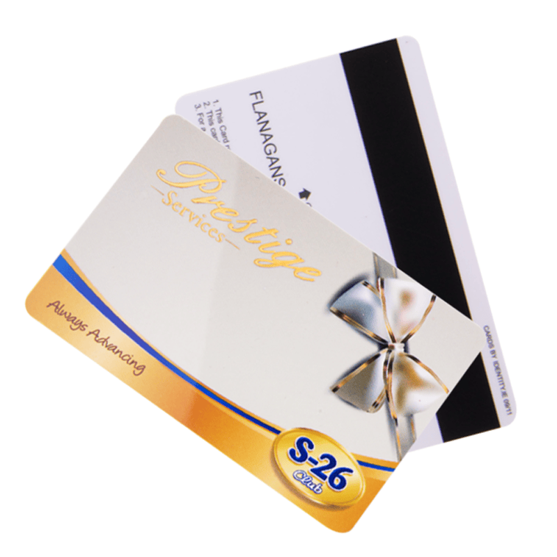 Productfoto van Aangepaste klantenkaarten voor loyaliteitsprogramma's; met contactloos scannen; voor toepassingen met Kunststof kaarten.