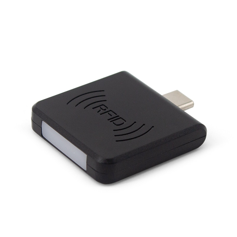 Productfoto van Type-C MIFARE-lezers voor Android-systemen; met LED-indicator; voor toepassingen met 13.56MHz HF RFID-lezers.
