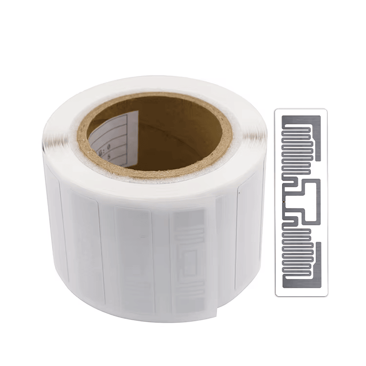 Productfoto van Compacte UHF RFID-labels voor schapinventarisatie; met industrieel gebruik; voor toepassingen met UHF RFID-labels.