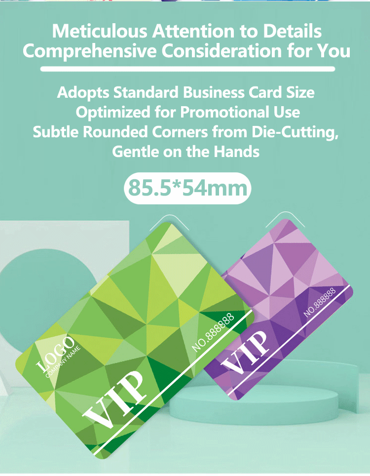 Productfoto van aangepaste lidmaatschapskaarten voor clubs en bedrijven met antenne-indeling binnen de categorie Plastic Cards.