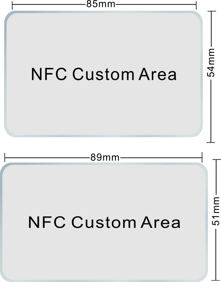 Roestvrijstalen NFC metalen visitekaartjes met gedetailleerde lasersnijafwerking.