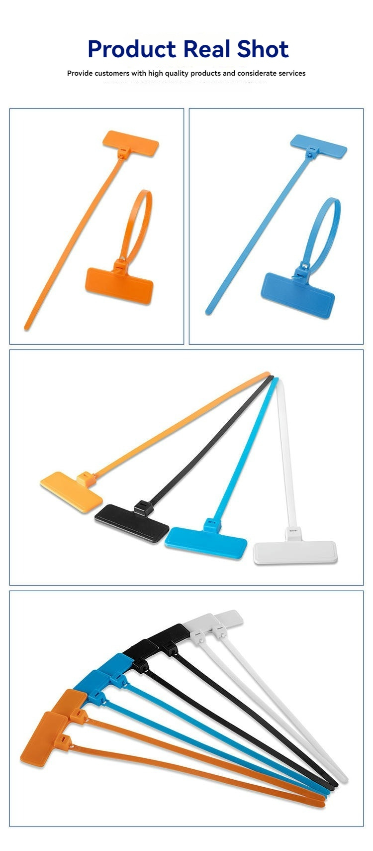 RFID kabelbindertag productfoto met waterdichte behuizing binnen de RFID kabelbindertag categorie.