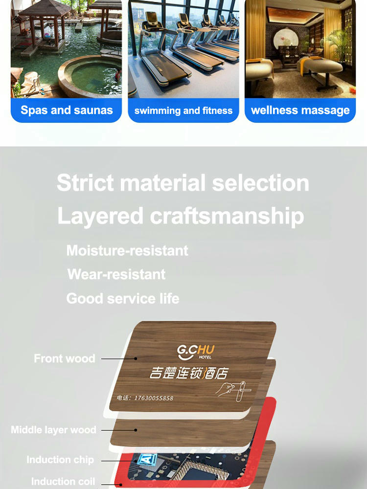 Een gegraveerd ontwerp op een lindehouten kaart is met zwarte kleur ingevuld voor een sterk visueel contrast en geavanceerde personalisatiemogelijkheden.