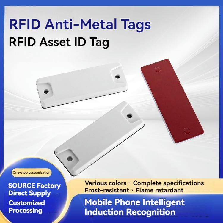 Productfoto van ABS RFID-tags voor IT-assets op metaaloppervlakken; met assetbeheer; in de categorie ABS Op metaal RFID-tags.