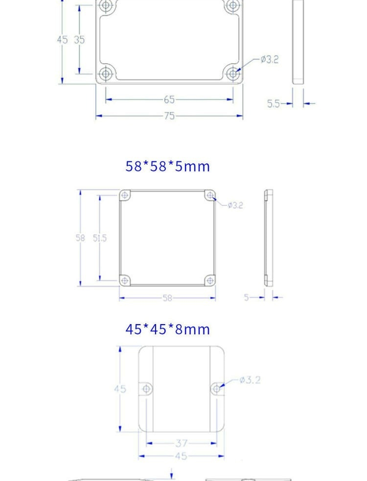 Detailweergave van een compacte ABS RFID-tag voor metaal met nauwkeurig afgewerkte contouren.