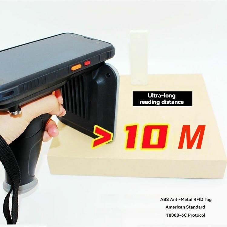 Compacte ABS On-Metal RFID-tag voor activabeheer toepassingen.