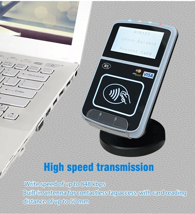 De acr122u nfc reader fungeert als betrouwbare hardwarecomponent voor veilige microbetalingen en beheer van loyaliteitsprogramma’s.