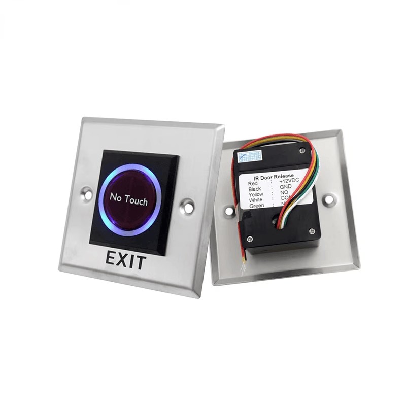 Productfoto van Infrarood uitgangsknoppen voor contactloos openen; met ontwerp op maat; voor toepassingen met Afsluitknoppen.