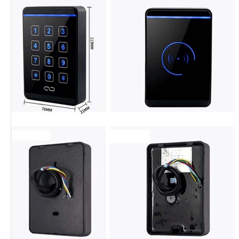 Productfoto van 125kHz 13 -56MHz RFID-toegangskaartlezer voor beveiliging; met contactloos scannen; in de categorie RFID Toegangslezers.