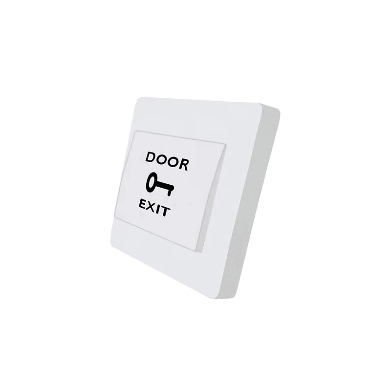 Gedetailleerd zicht op de montageplaat voor de ZY-TK512 verborgen knop zorgt voor een eenvoudige en stabiele bevestiging aan standaard elektrische achterbakjes.